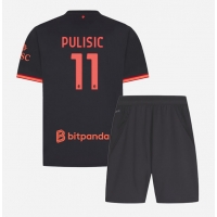 AC Milan Christian Pulisic #11 Tredje Tröja Barn 2026-27 Kortärmad (+ Korta byxor)